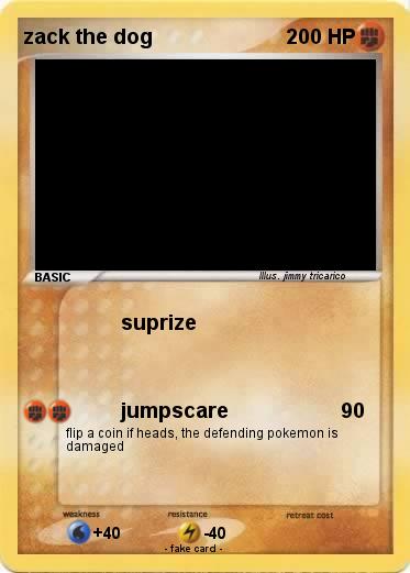 Pokemon zack the dog