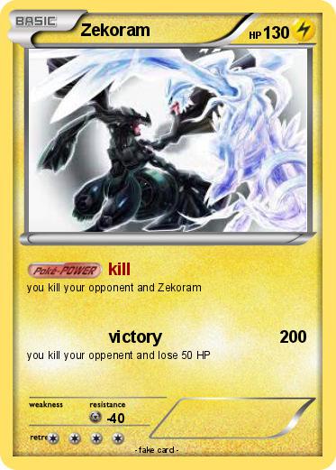 Pokemon Zekoram