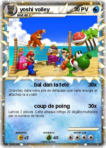 Pokemon yoshi volley