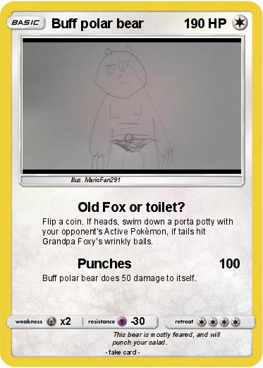 Pokemon Buff polar bear