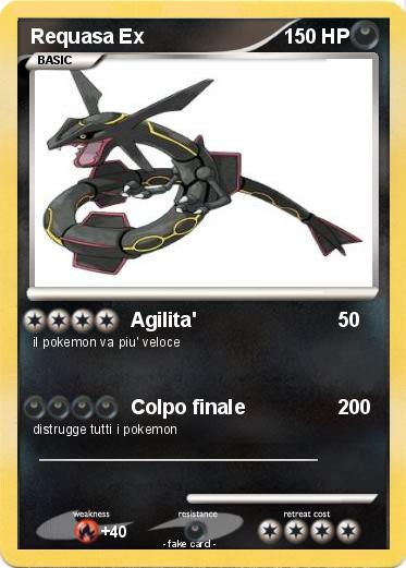 Pokemon Requasa Ex