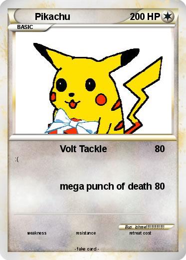 Pokemon Pikachu