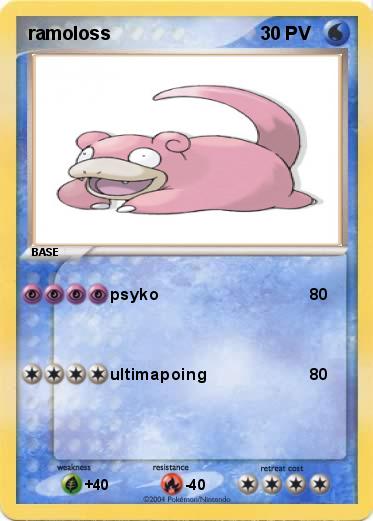 Pokemon ramoloss
