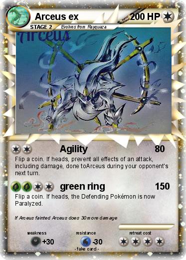 Pokemon Arceus ex