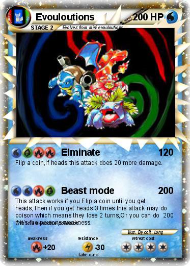 Pokemon Evouloutions