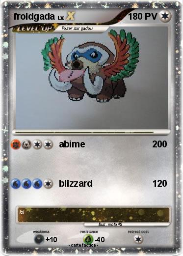 Pokemon froidgada