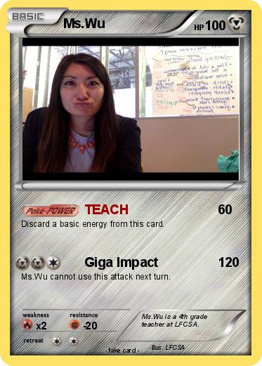 Pokemon Ms.Wu