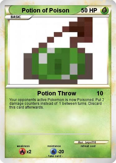 Pokemon Potion of Poison
