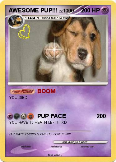 Pokemon AWESOME PUP!!!