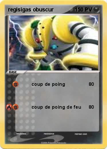 Pokemon regisigas obuscur