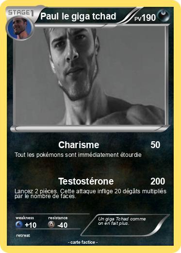 Pokemon Paul le giga tchad