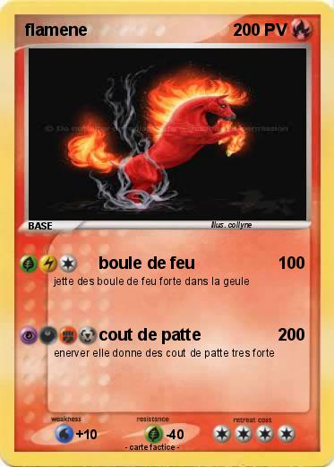 Pokemon flamene