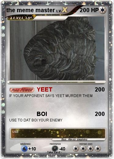 Pokemon the meme master