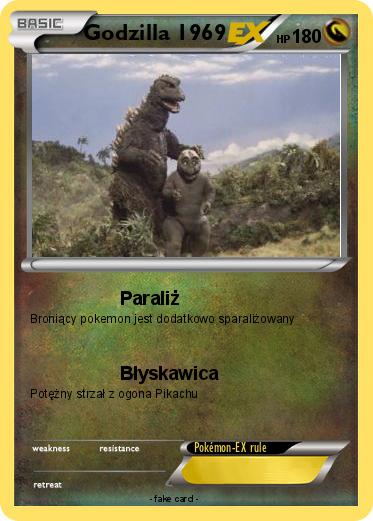 Pokemon Godzilla 1969
