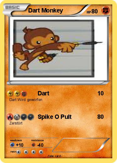Pokemon Dart Monkey