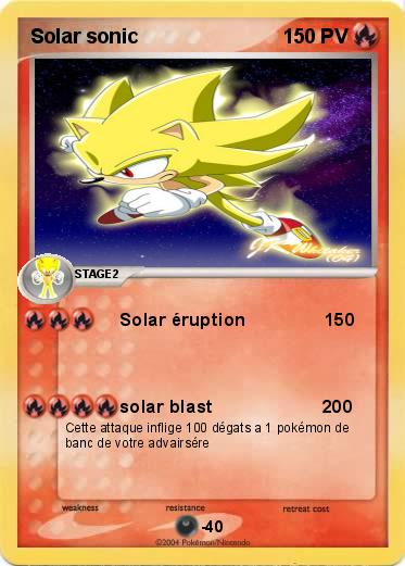 Pokemon Solar sonic
