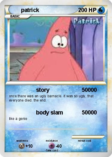 Pokemon patrick