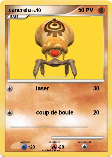 Pokemon cancrela