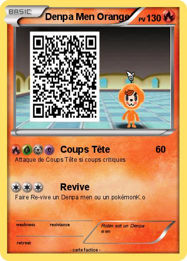 Pokemon Denpa Men Orange