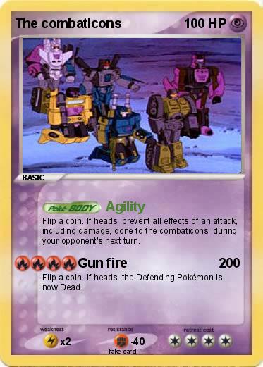 Pokemon The combaticons