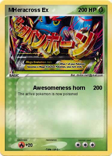 Pokemon MHeracross Ex
