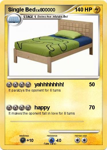 Pokemon Single Bed