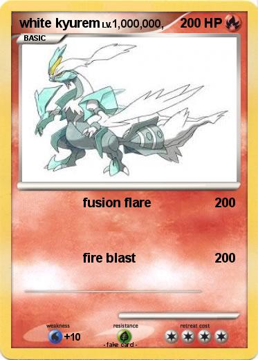 Pokemon white kyurem