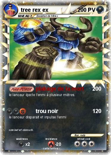 Pokemon tree rex ex