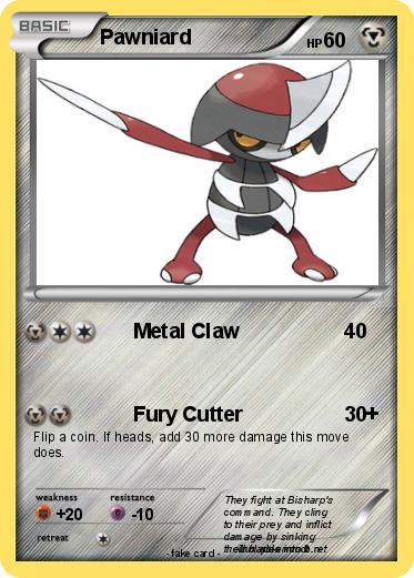 Pokemon Pawniard