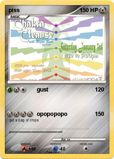 Pokemon piss