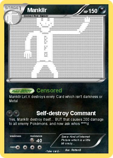 Pokemon Mankllr