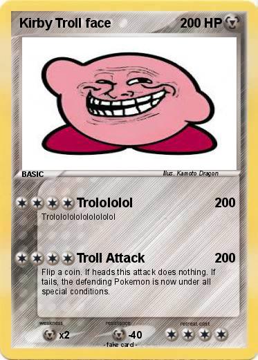 Pokemon Kirby Troll face