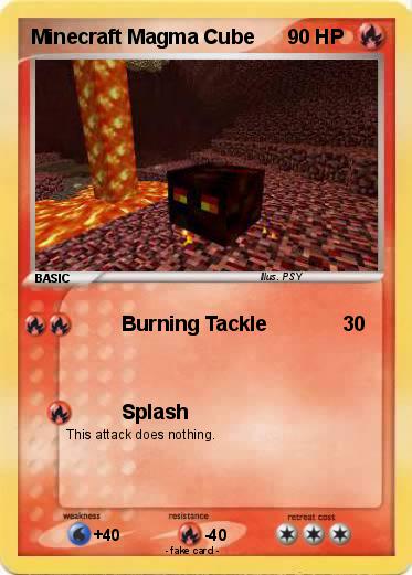 Pokemon Minecraft Magma Cube