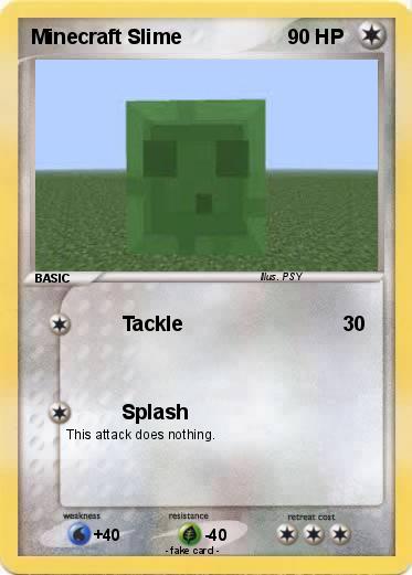 Pokemon Minecraft Slime