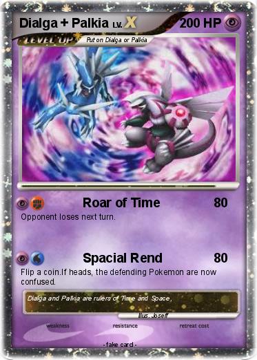 Pokemon Dialga + Palkia