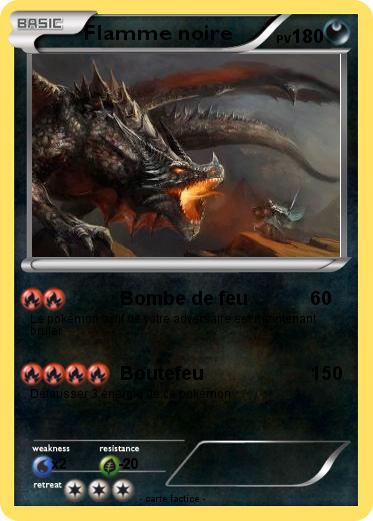 Pokemon Flamme noire