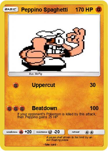 Pokemon Peppino Spaghetti