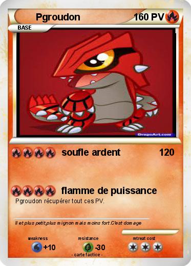 Pokemon Pgroudon
