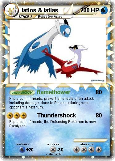 Pokemon latios & latias
