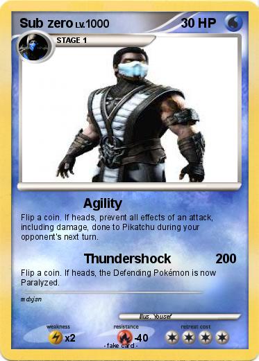 Pokemon Sub zero