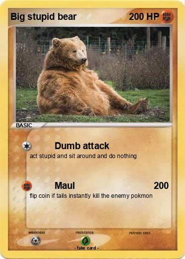 Pokemon Big stupid bear