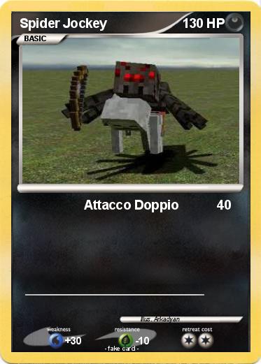 Pokemon Spider Jockey