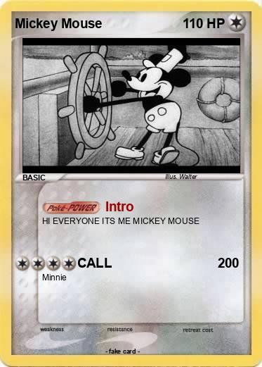 Pokemon Mickey Mouse