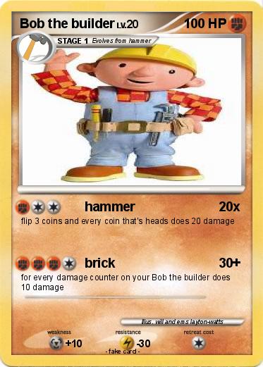 Pokemon Bob the builder