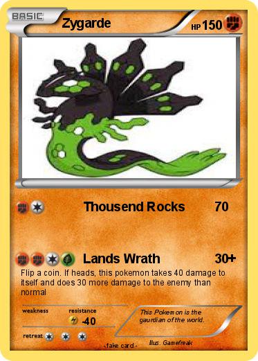 Pokemon Zygarde