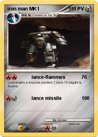 Pokemon iron man MK1