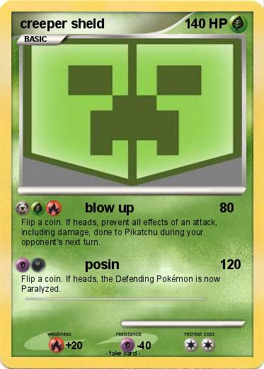 Pokemon creeper sheld