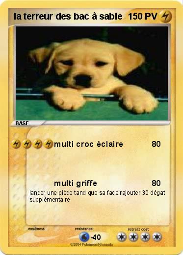 Pokemon la terreur des bac à sable