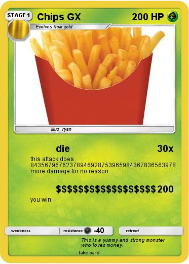 Pokemon Chips GX