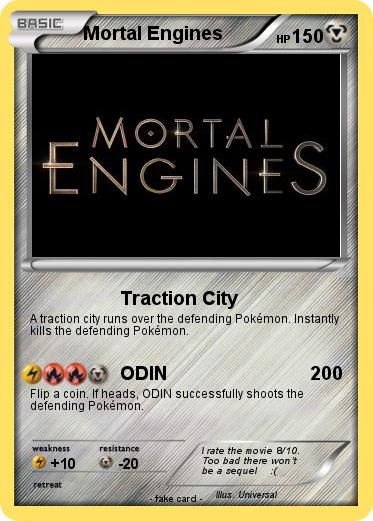 Pokemon Mortal Engines